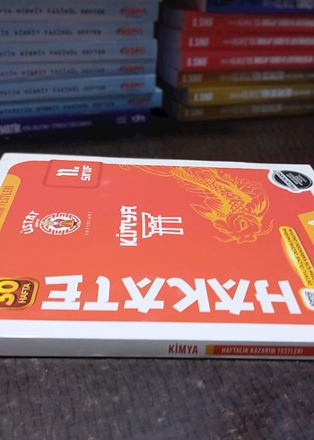 11.SINIF ÜSTAT DERKİ YAYINLARI HAKATE KİMYA HAFTALIK KAZANIM T. - Görsel 3