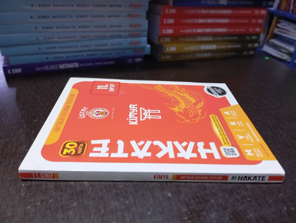11.SINIF ÜSTAT DERKİ YAYINLARI HAKATE KİMYA HAFTALIK KAZANIM T. - Görsel 3