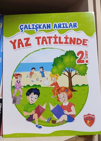 2.SINIF ÇALIŞKAN ARILAR YAZ TATİLİNDE SETİ 3 KİTAP BİR ARADA