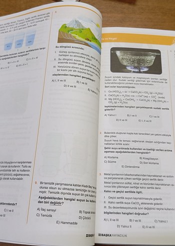 TYT KİMYA SORU BANKASI BAŞKA YAYINLARI YENİ SIFIR KİTAP - Görsel 12