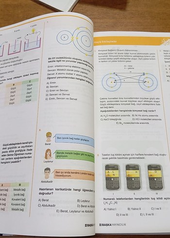 TYT KİMYA SORU BANKASI BAŞKA YAYINLARI YENİ SIFIR KİTAP - Görsel 10