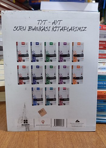 TYT KİMYA SORU BANKASI BAŞKA YAYINLARI YENİ SIFIR KİTAP - Görsel 2