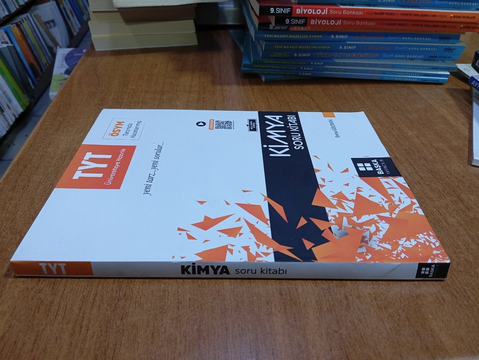 TYT KİMYA SORU BANKASI BAŞKA YAYINLARI YENİ SIFIR KİTAP - Görsel 3