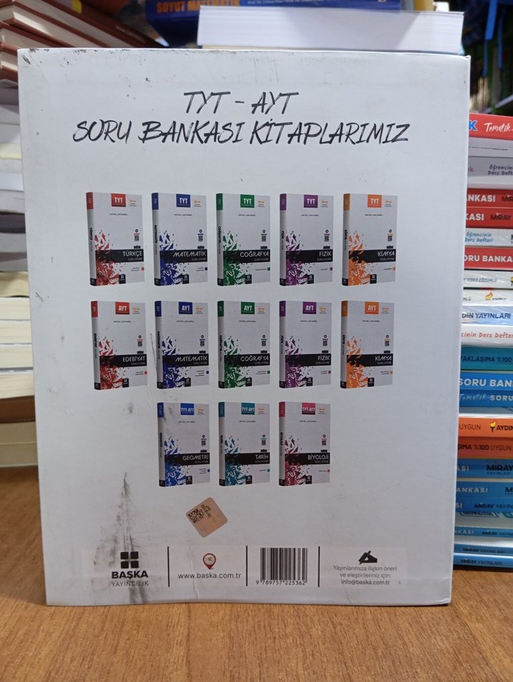 TYT KİMYA SORU BANKASI BAŞKA YAYINLARI YENİ SIFIR KİTAP - Görsel 2