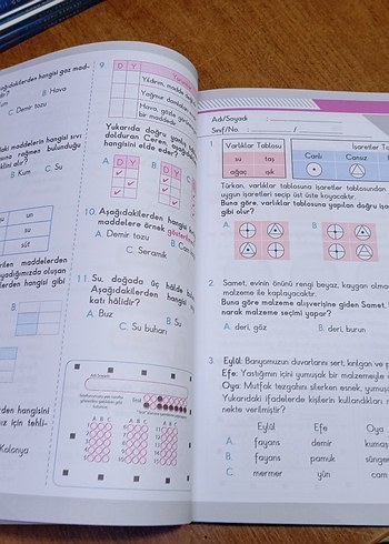 3.SINIF FEN BİLİMLERİ ÖĞRENİYORUM ÇALIŞKAN ARI YAYIN SIFIR ÖRNEK - Görsel 6