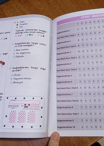 3.SINIF FEN BİLİMLERİ ÖĞRENİYORUM ÇALIŞKAN ARI YAYIN SIFIR ÖRNEK - Görsel 13