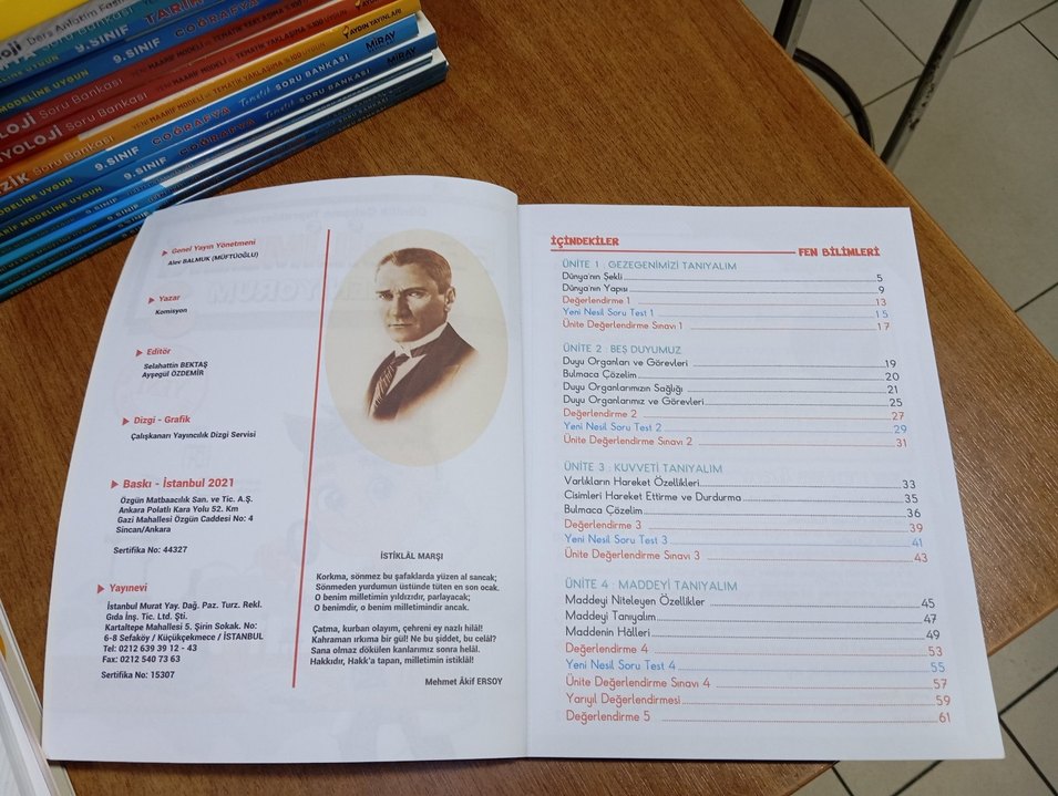 3.SINIF FEN BİLİMLERİ ÖĞRENİYORUM ÇALIŞKAN ARI YAYIN SIFIR ÖRNEK - Görsel 5