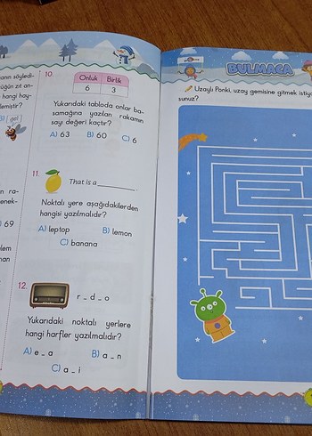 2.SINIF DOPDOLU KIŞ TATİL EĞLENCESİ SIFIR KİTAP - Görsel 7