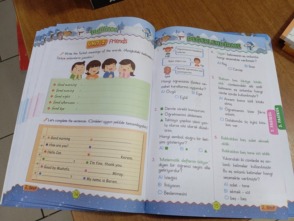 2.SINIF DOPDOLU KIŞ TATİL EĞLENCESİ SIFIR KİTAP - Görsel 5