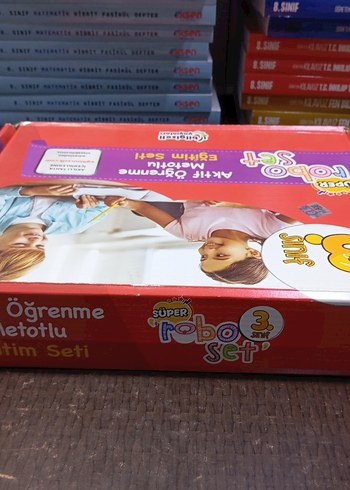 3.SINIF SÜPER ROBOSET KUTULU SET 3 SINIF DERSLERİ KAPSAR. SIFIR - Görsel 2