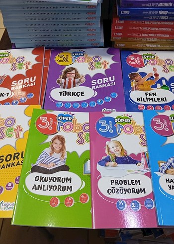 3.SINIF SÜPER ROBOSET KUTULU SET 3 SINIF DERSLERİ KAPSAR. SIFIR - Görsel 4
