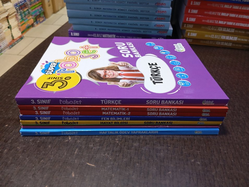 3.SINIF SÜPER ROBOSET KUTULU SET 3 SINIF DERSLERİ KAPSAR. SIFIR - Görsel 5