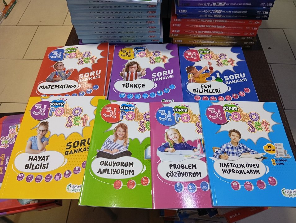 3.SINIF SÜPER ROBOSET KUTULU SET 3 SINIF DERSLERİ KAPSAR. SIFIR - Görsel 4