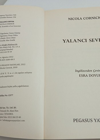 YALANCI SEVDA NICOLA CORNICK YENİ SIFIR AŞK ROMANI - Görsel 6
