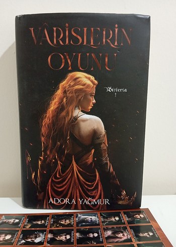 VARİSLERİN OYUNU ADORA YAĞMUR CİLTLİ SIFIR ORJİNAL BANDROL KİTAP