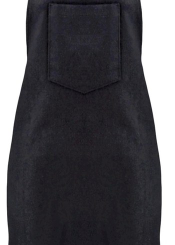 Siyah mini elbise - Görsel 3