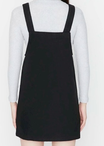 Siyah mini elbise - Görsel 2