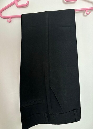 Siyah kumaş pantolon 