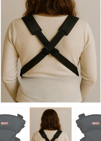 Siyah Bebek Taşıyıcı - Görsel 2