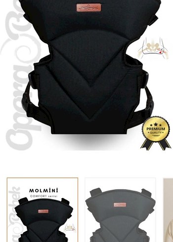 Siyah Bebek Taşıyıcı - Görsel 3