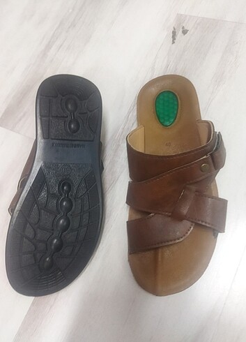 Erkek terlik. Rahat şık.