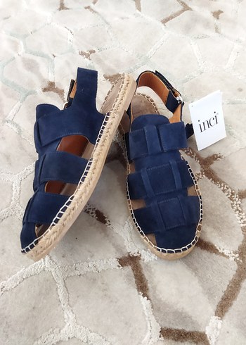 İNCİ MARKA ERKEK SANDALET (NUBUK) - Görsel 6