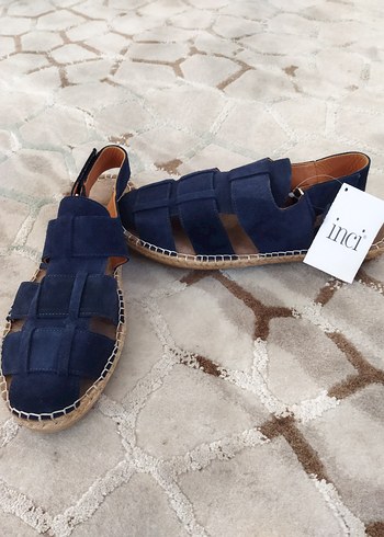 İNCİ MARKA ERKEK SANDALET (NUBUK) - Görsel 7