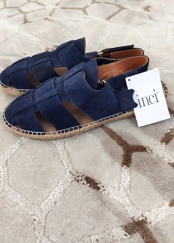 İNCİ MARKA ERKEK SANDALET (NUBUK) - Görsel 9