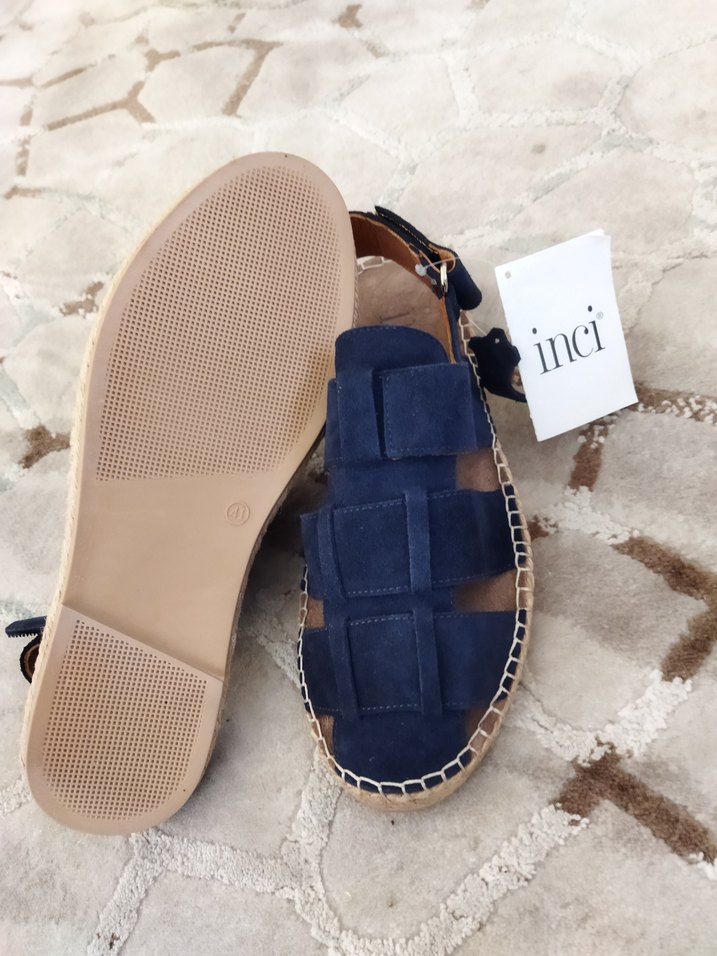 İNCİ MARKA ERKEK SANDALET (NUBUK) - Görsel 4