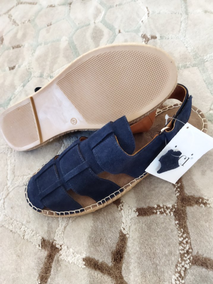 İNCİ MARKA ERKEK SANDALET (NUBUK) - Görsel 2