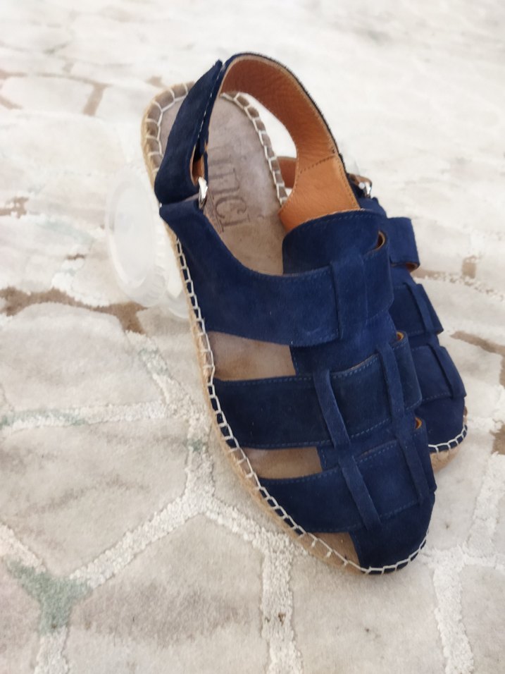 İNCİ MARKA ERKEK SANDALET (NUBUK) - Görsel 3