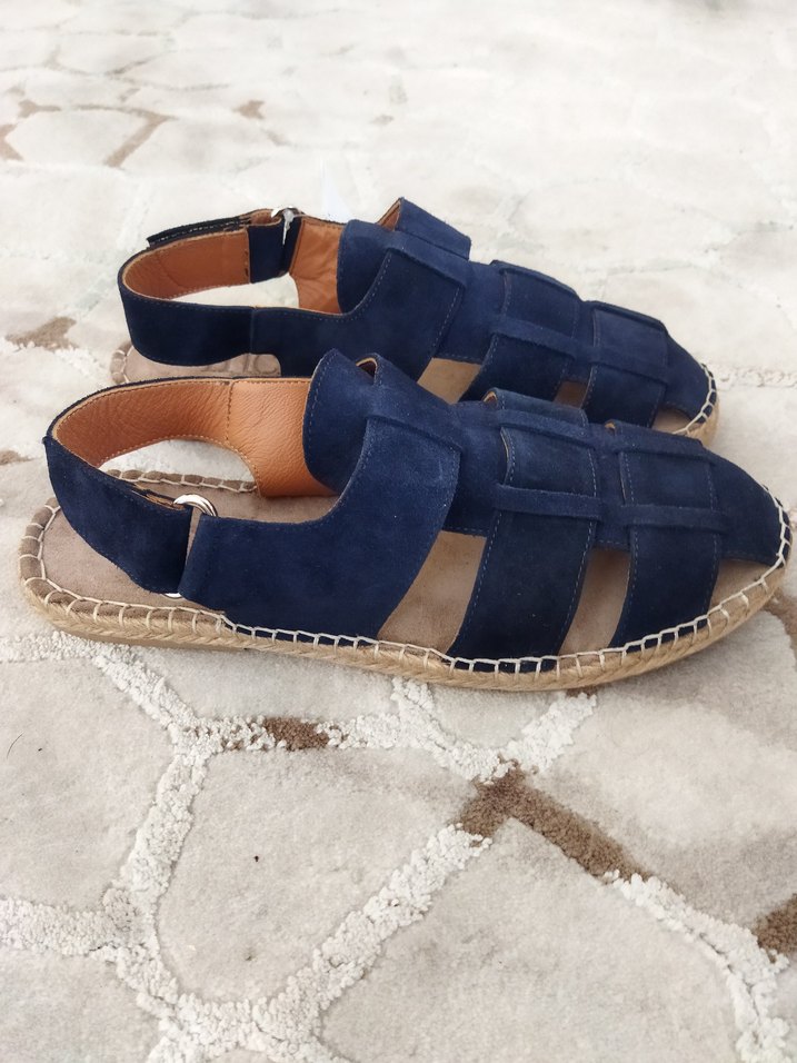 İNCİ MARKA ERKEK SANDALET (NUBUK) - Görsel 5