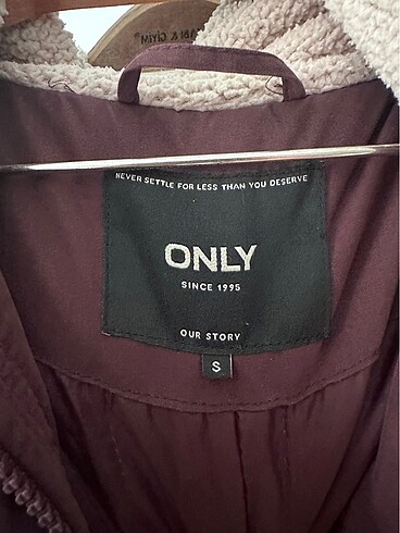 Only bordo parka - Görsel 2