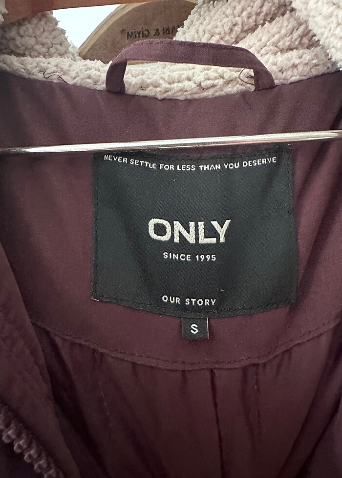 Only bordo parka - Görsel 2