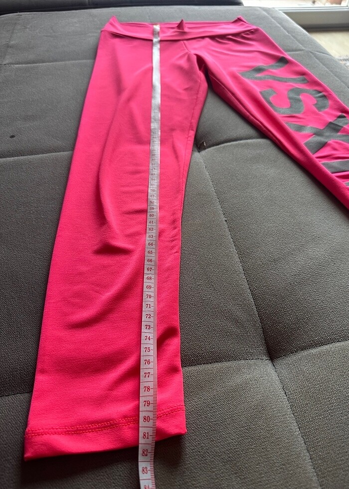 Şeker pembesi spor tayt - Görsel 3