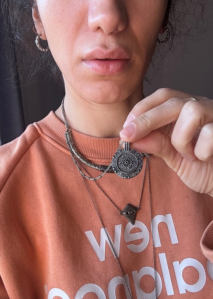 Etnik kolye uzun - Görsel 3