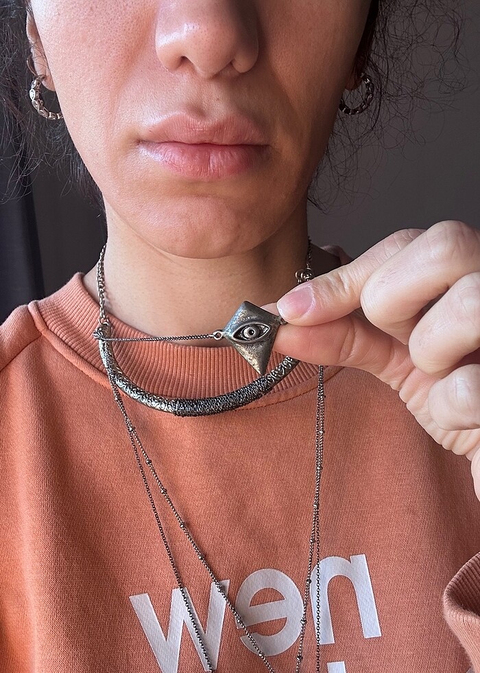 Etnik kolye uzun - Görsel 4