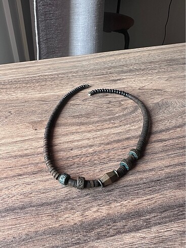 Otantik deri kolye - Görsel 2