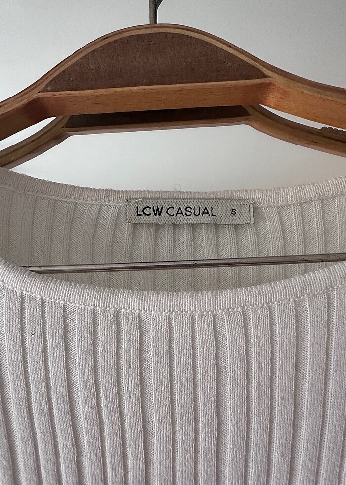 Lcw omuz dekolteli triko kazak - Görsel 2