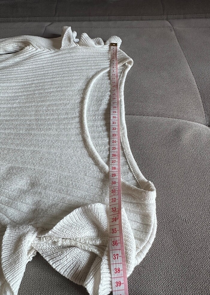 Lcw omuz dekolteli triko kazak - Görsel 3