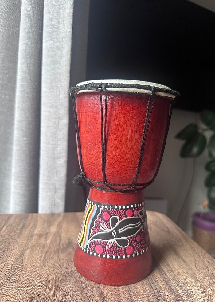 Afrika dan alınma davul - Görsel 2