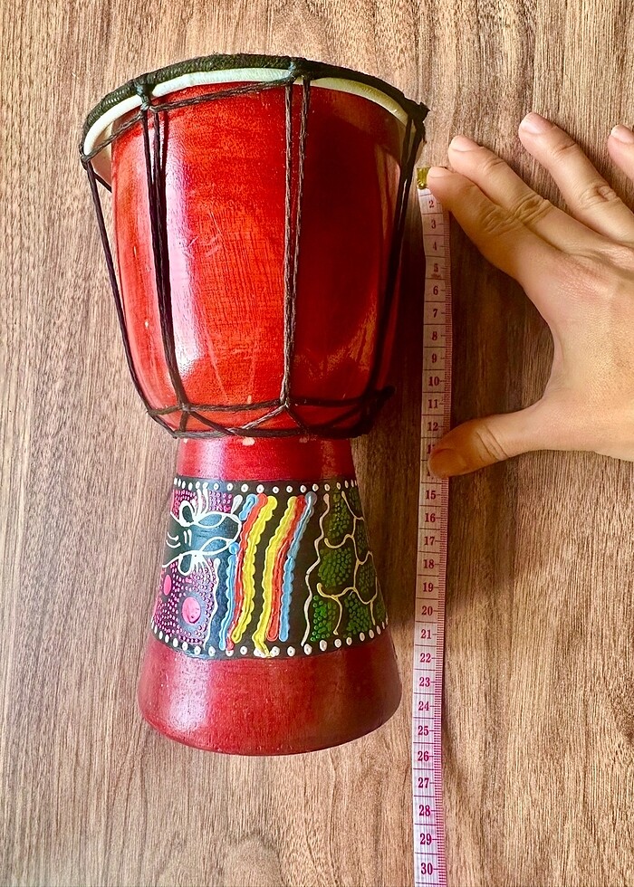 Afrika dan alınma davul - Görsel 3