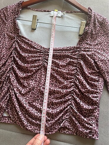 Pembe leopar bluz - Görsel 6