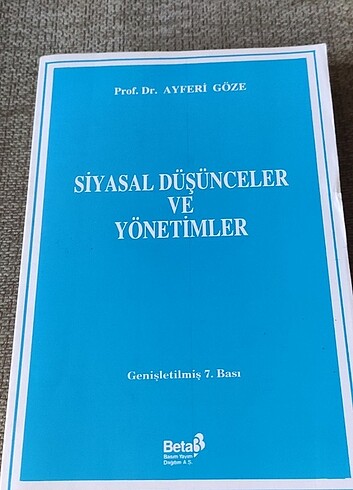 Siyasal düşünceler ve yönetimler
