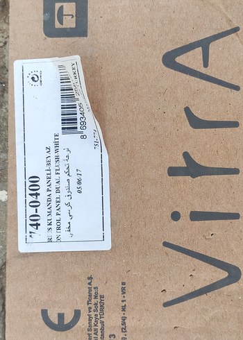 Beden beyaz Renk artema Vitra kutusunda banyo gömme tesisatlar ve aparatları
