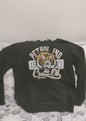 Kapüşonlu Fermuarlı Erkek Çocuk Sweatshirt
