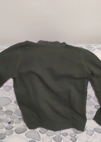 15-16 Yaş Beden Kapüşonlu Fermuarlı Erkek Çocuk Sweatshirt