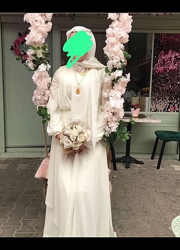 Diğer Tessetür nikah elbisesi