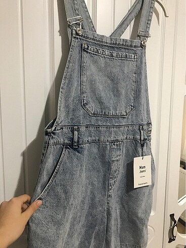 Diğer mom jeans kotlu şort slopet