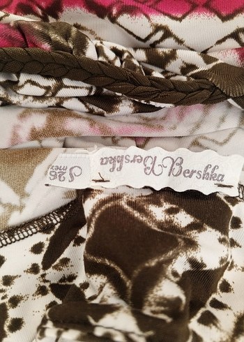 Bohem V Yaka Uzun Askılı Elbise - Görsel 3